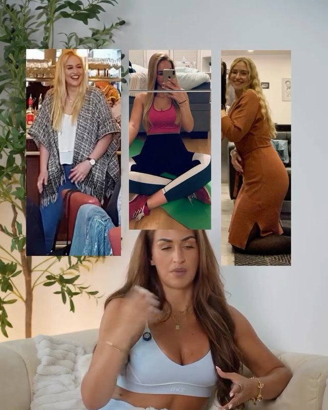 Instagram-Reel von Johanna: Das ist meine Geschichte, mit drei Fotos von früher